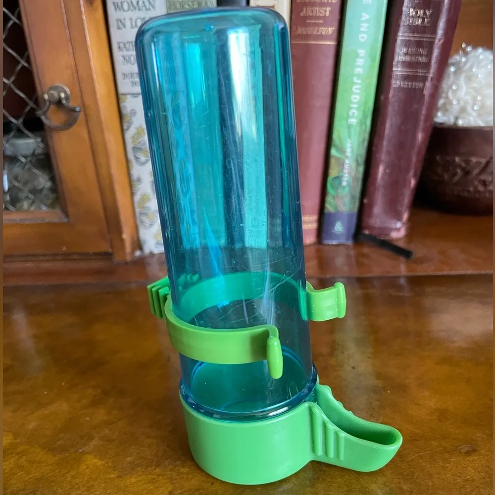 Budgie bird water bottle